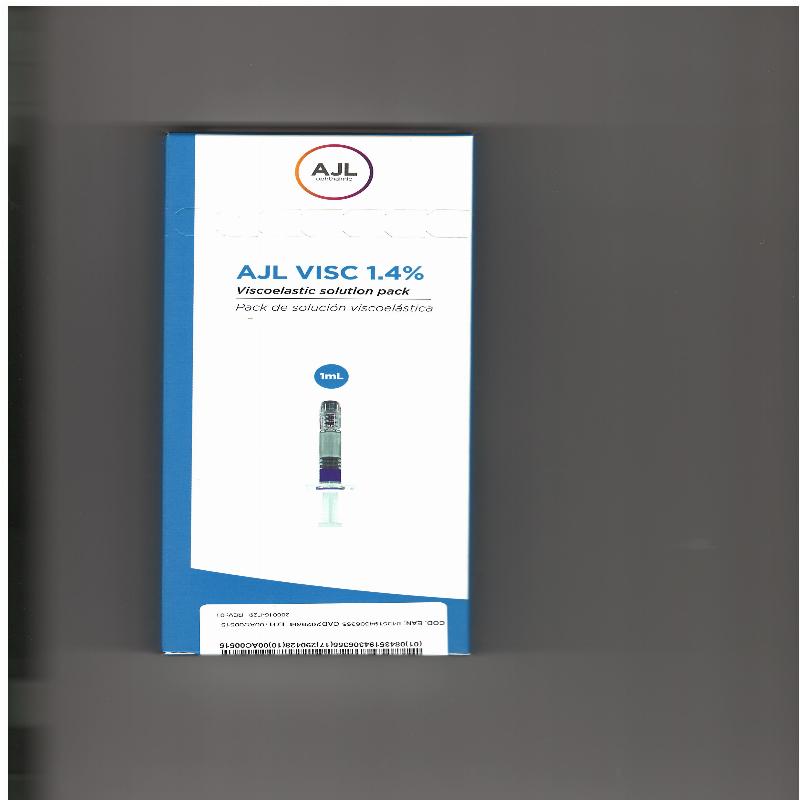 Інтраокулярний віскоеластичний розчин AJL VISC 1.4%